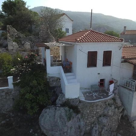 Vila Unique Breathtaking Seaview House Koumeika Exteriér fotografie