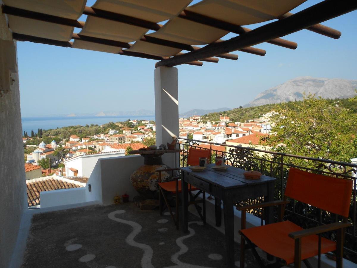Vila Unique Breathtaking Seaview House Koumeika Exteriér fotografie