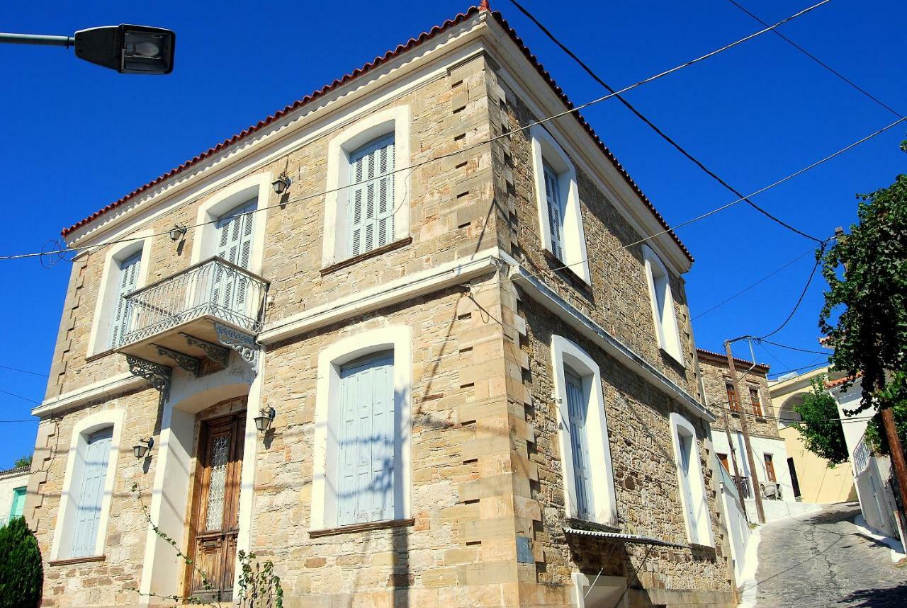 Vila Unique Breathtaking Seaview House Koumeika Exteriér fotografie