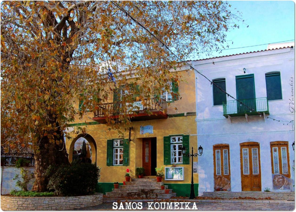 Vila Unique Breathtaking Seaview House Koumeika Exteriér fotografie