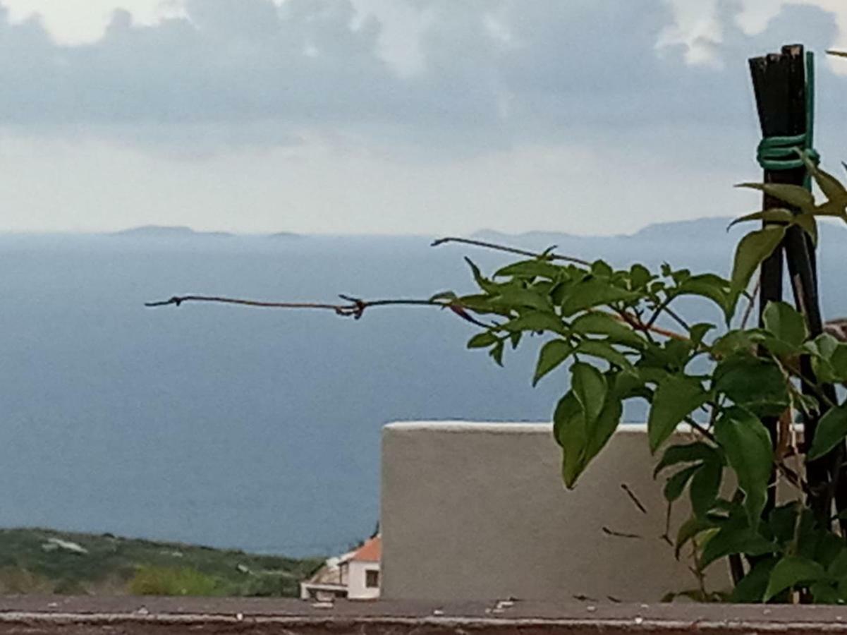 Vila Unique Breathtaking Seaview House Koumeika Exteriér fotografie
